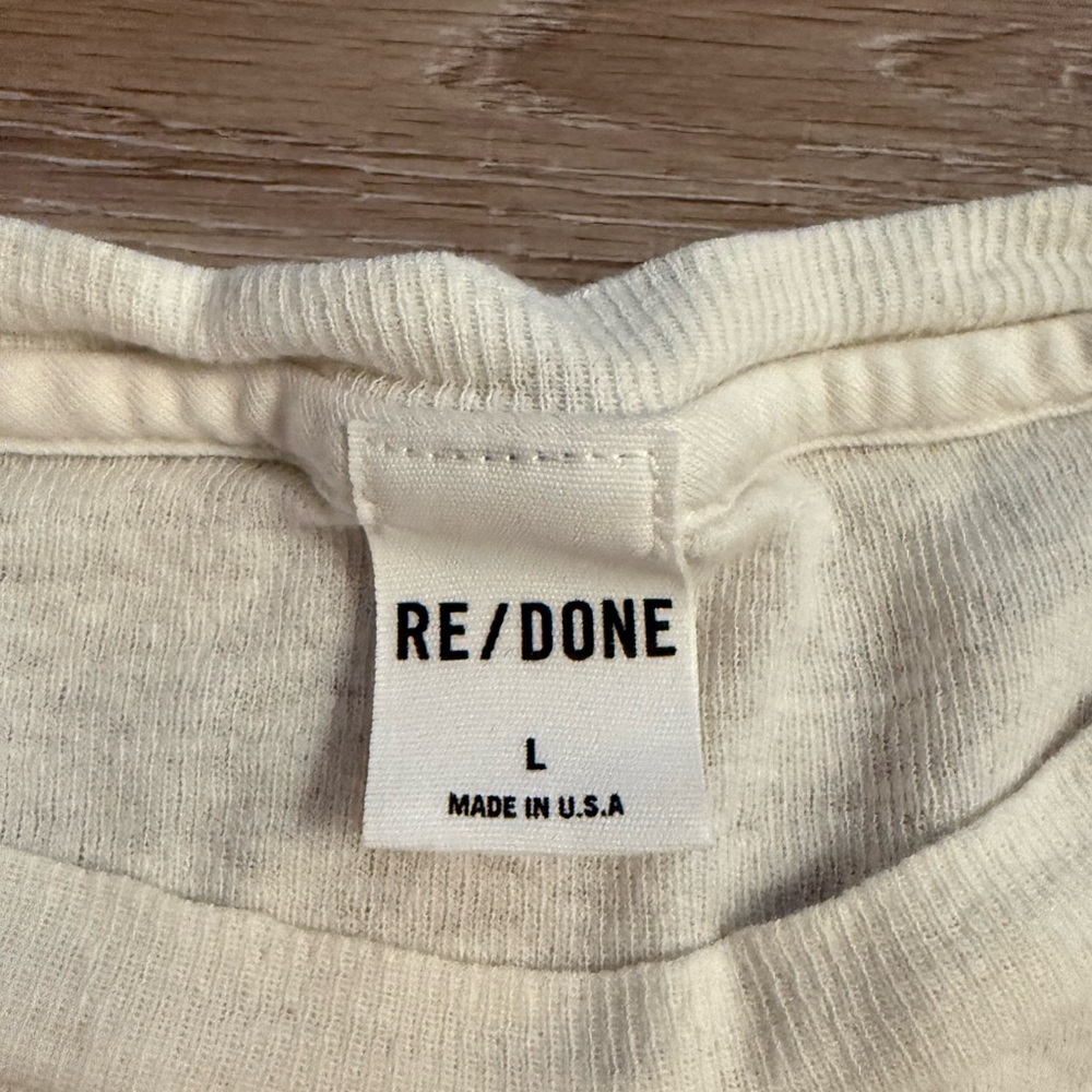 Re/Done 90s Baby Tee Squeeze Me - Picture 3 of 5